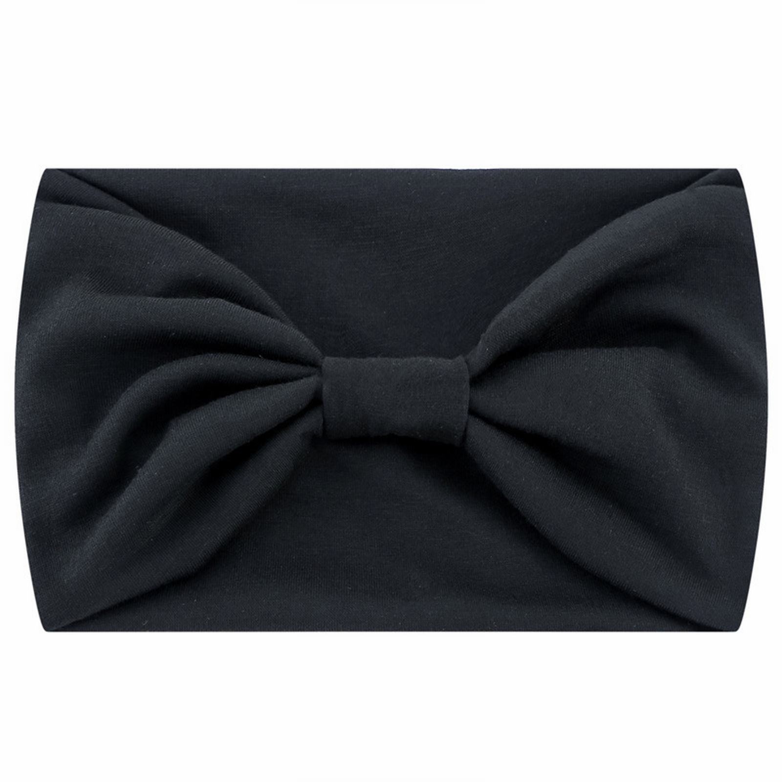 thumbnail image 4 of Packs Diademas anchas para mujer - turbante de yoga africano boho negro, poliéster elastano, absorbe el sudor, elástico, para Yoga Running Workout, 4 of 4